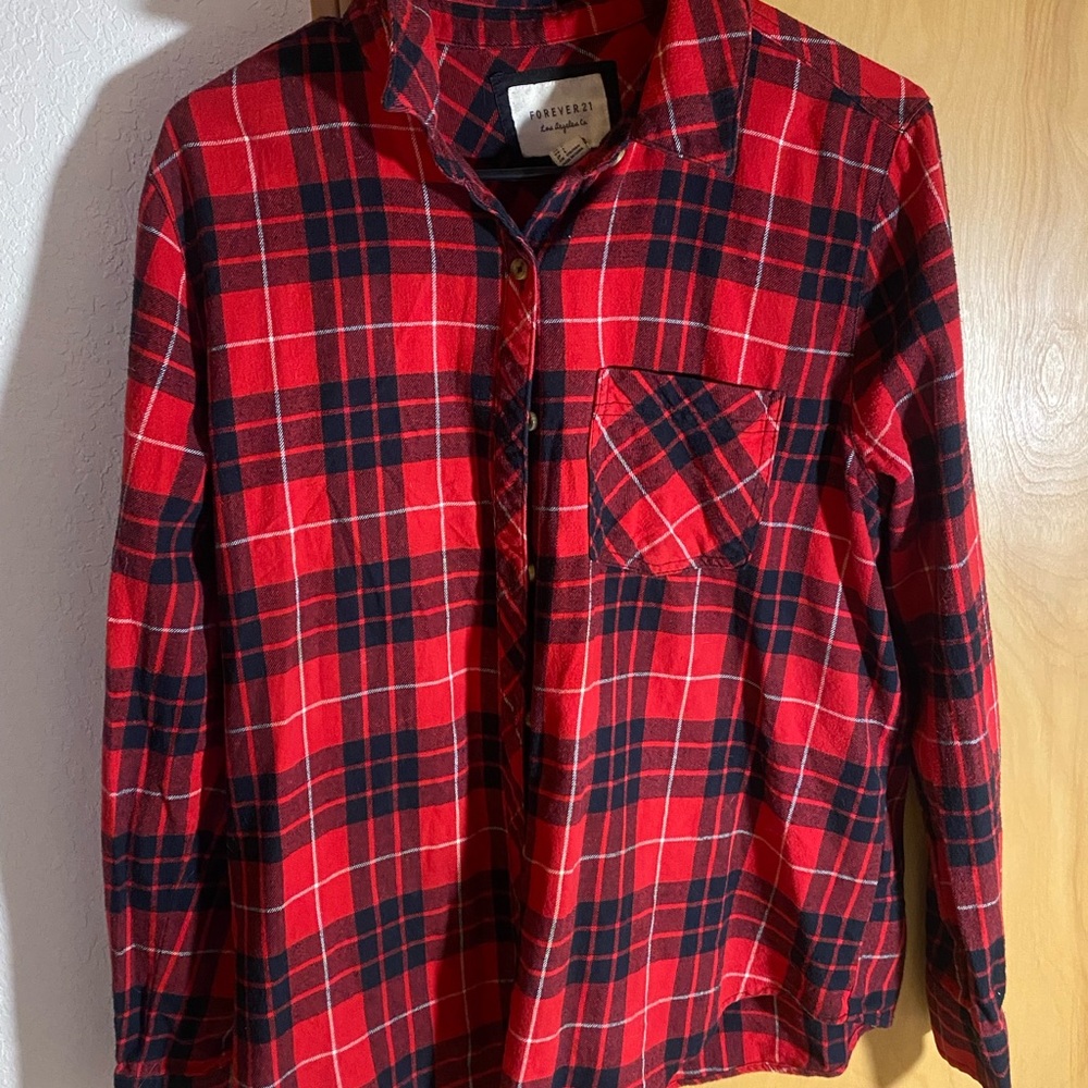Red and black flannel